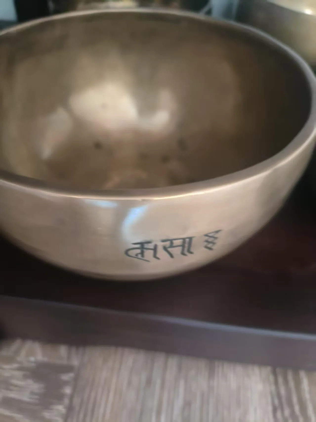 Stará nepálská zpívající mísa