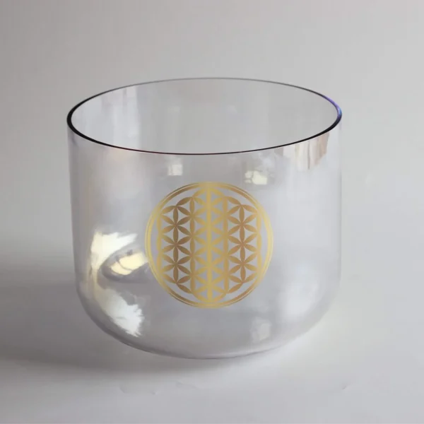 gradient iridescent lacquer crystal singing bowl with buddhist mantras (copy)