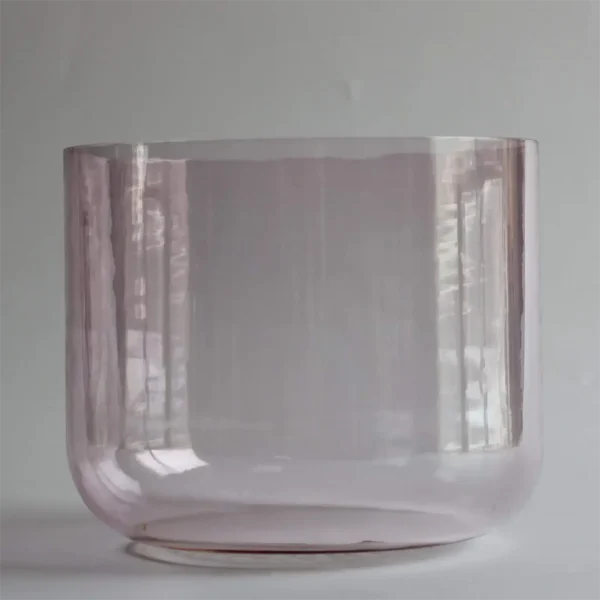 thin gold plated crystal singing bowl