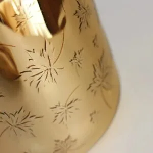 hand drawn lacquer crystal singing bowl with buddhist mantras (copy)