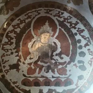 starý nepálský design zpívající mísy