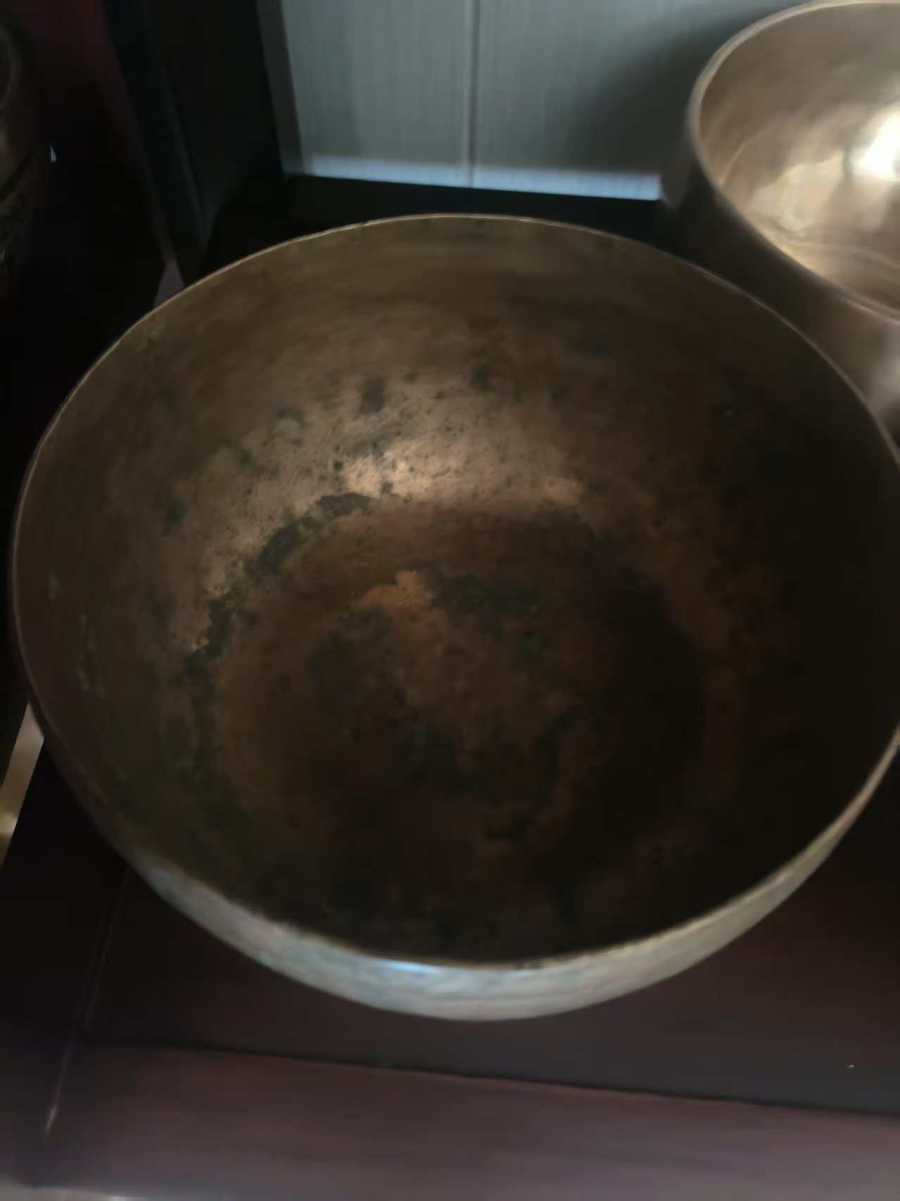 old nepal singing bowl