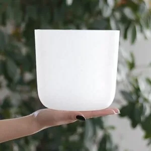 hiekkapuhallettu kristalli äänimalja