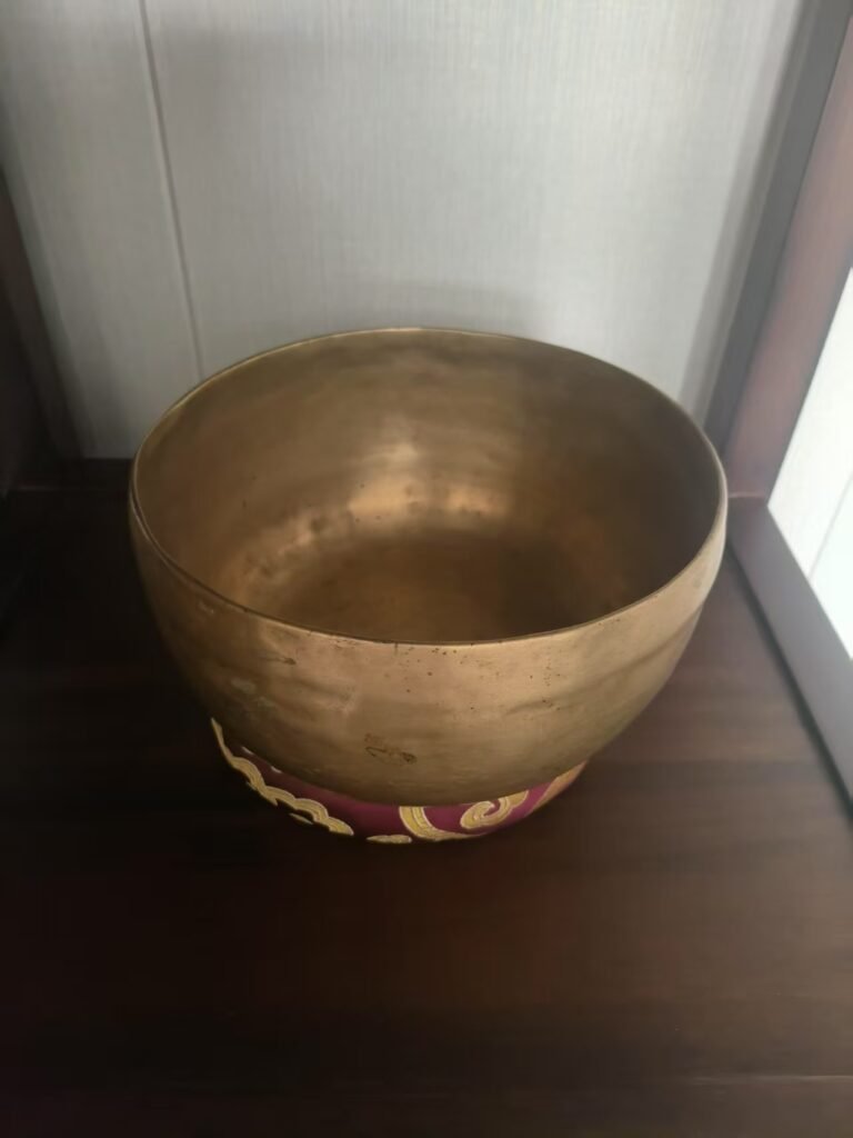 old nepal singing bowl