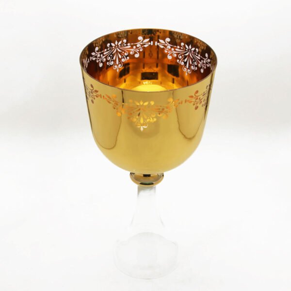 gold plated holy grail chalice with abyss design (copy)