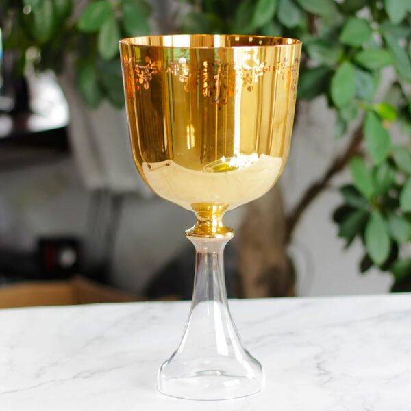 gold plated holy grail chalice with abyss design (copy)