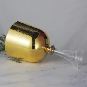 gold plated holy grail chalice with om symbol (copy)
