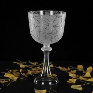 hazy holy grail chalice with applique design