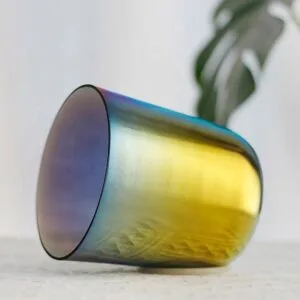 cemlorot kabut iridescent kristal singing bowl