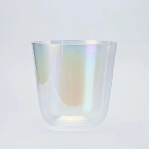 Cuenco tibetano de cristal azul verdoso iridiscente (copia)