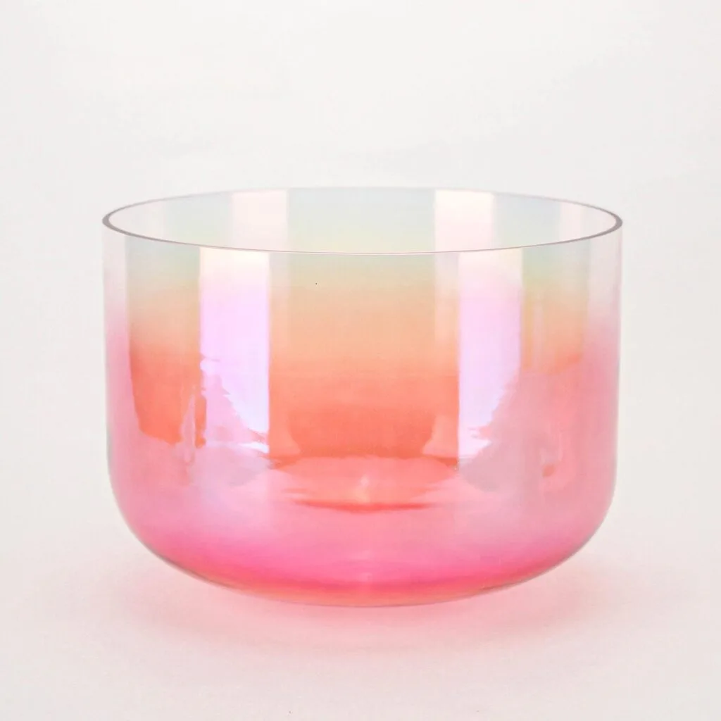 玻璃光滑彩虹漆水晶颂钵（复制品）