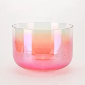 Cuenco cantor de cristal lacado iridiscente y liso (copia)