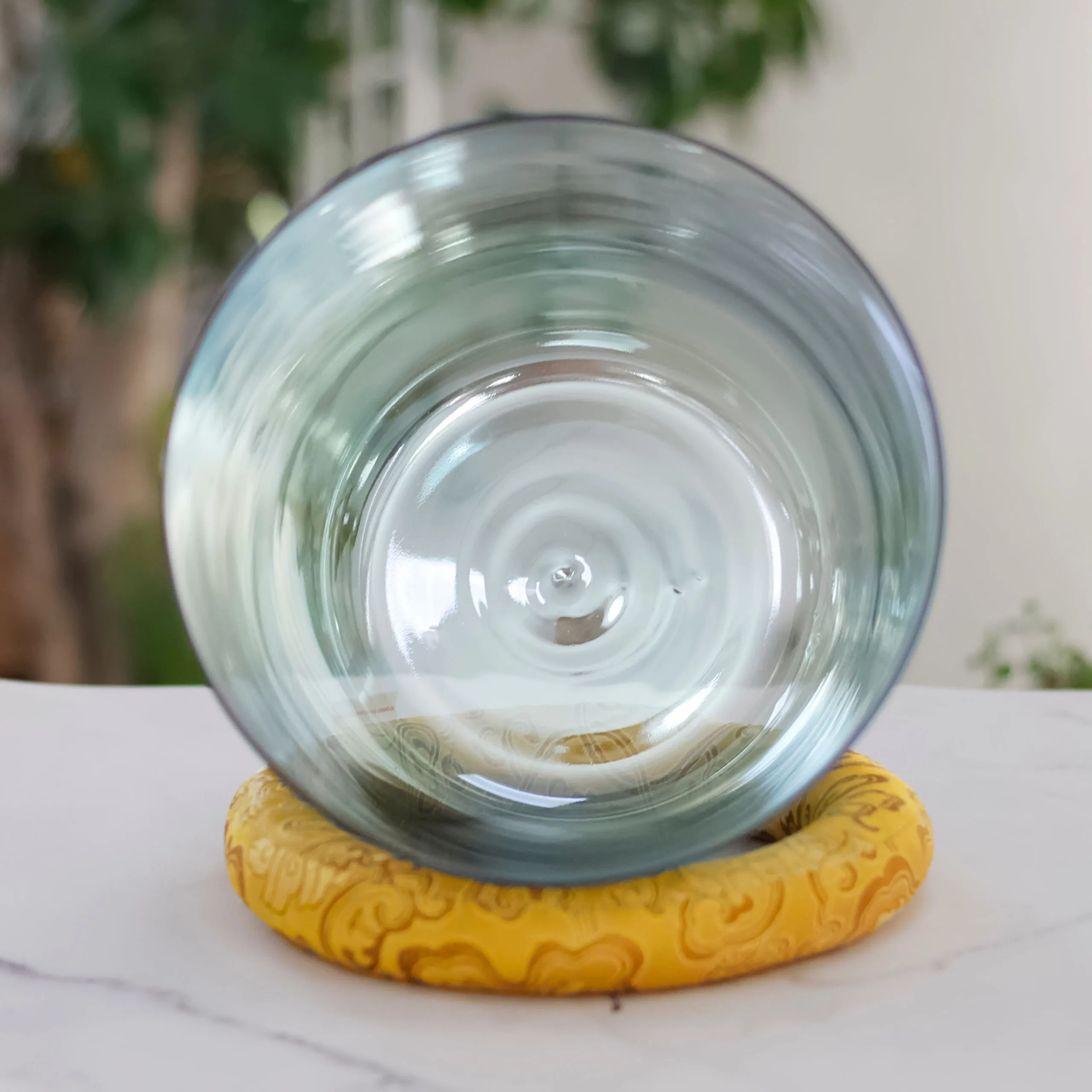 yemyeşil rüya yanardöner lake yeşil kristal şarkı kasesi (kopya)
