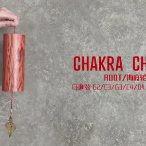 Campanas de viento de bambú de 7 chakras