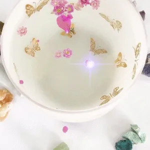 フロストクリスタルシンギングボウル - Dorhymi