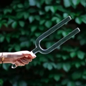 kristalli äänihaarukka