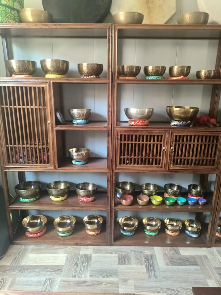 singing bowl display