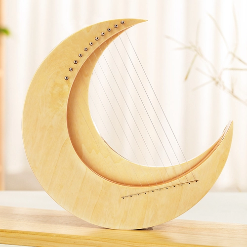 crescent lyre harp