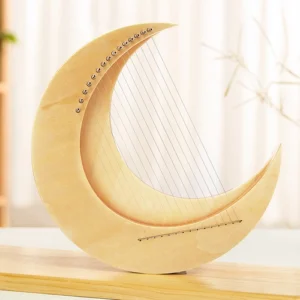 crescent lyre harp