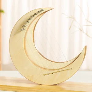 crescent lyre harp