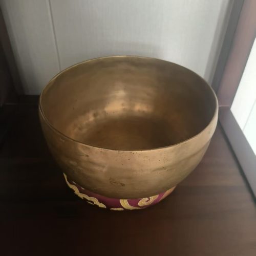 old nepal singing bowl
